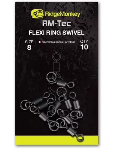 Ridge Monkey RM-Tec Flexi Ring Swivel 1 Ridge Monkey RM-Tec Flexi Ring Swivel