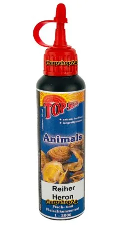 TOP SECRET FLAVOURS 50ml -Hengels Verkoop top secret flavours klassische aromen 50ml animals reiher heron min